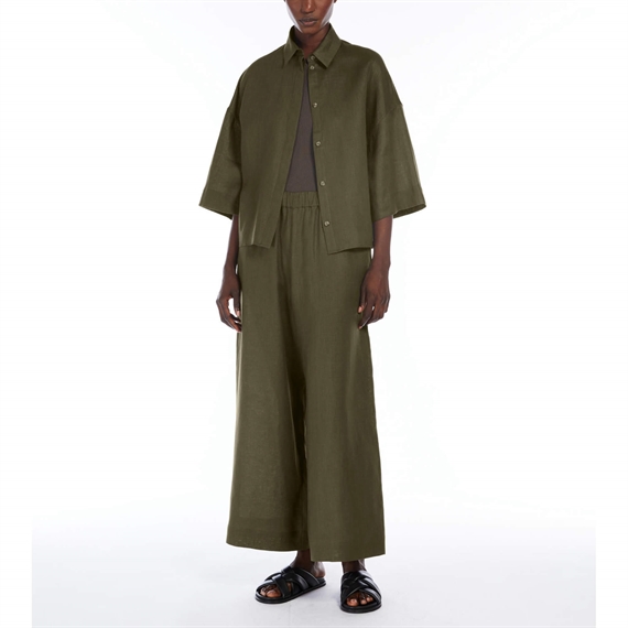 Max Mara Minnie Bukser, Dark Green